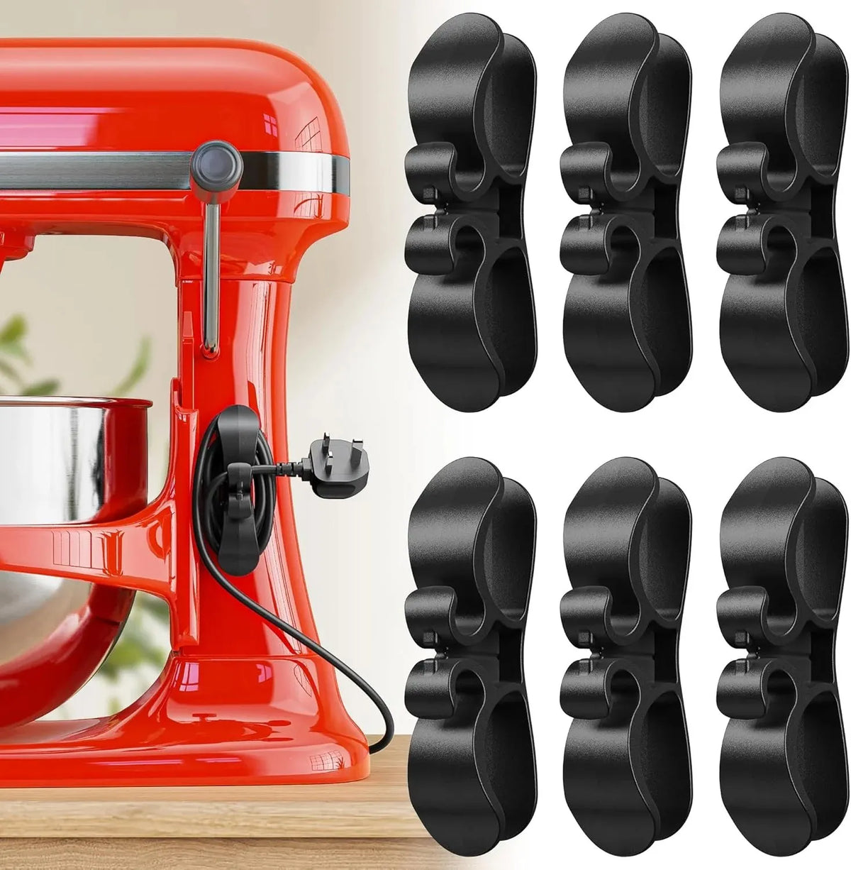 🔥HOT SALE🔥6-Pack Upgraded Appliance Cord Organizer