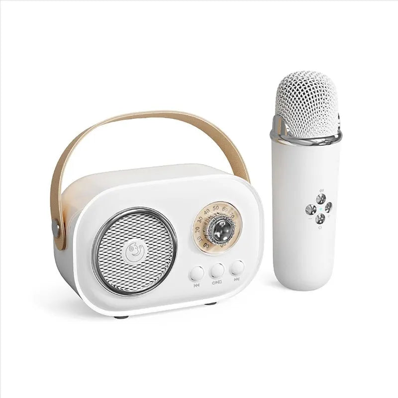 ✨[Official Brand Store]Portable Bluetooth Speaker with Wireless Microphone(🔥Limited Time Discount)