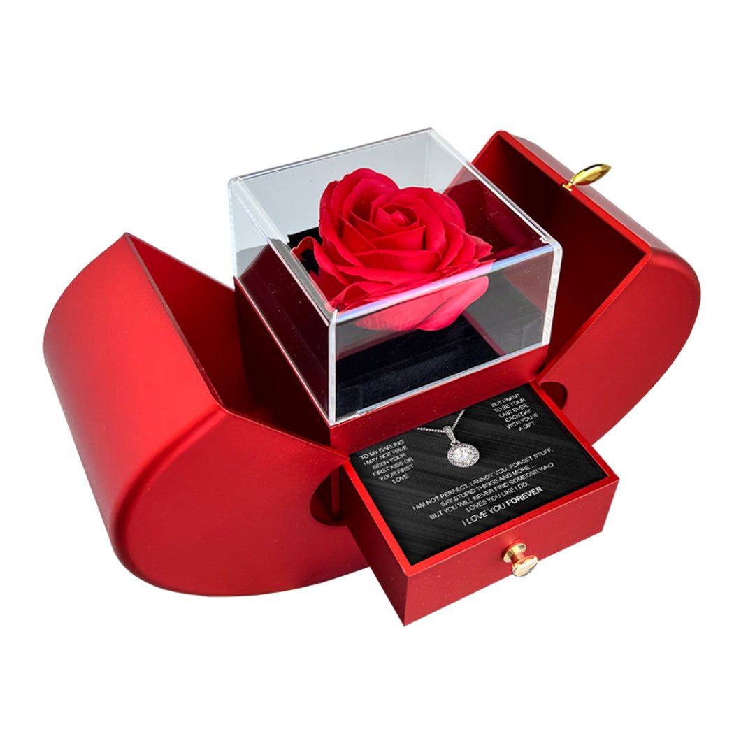 🔥Valentine's Day SALE 49% OFF🔥With Real Rose Necklace - To My Baby