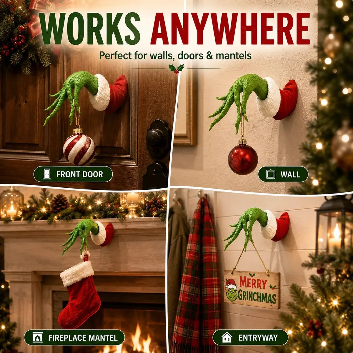 🎉🎄Christmas Ornament Hanger, Home & Festive Party Supplies🎁