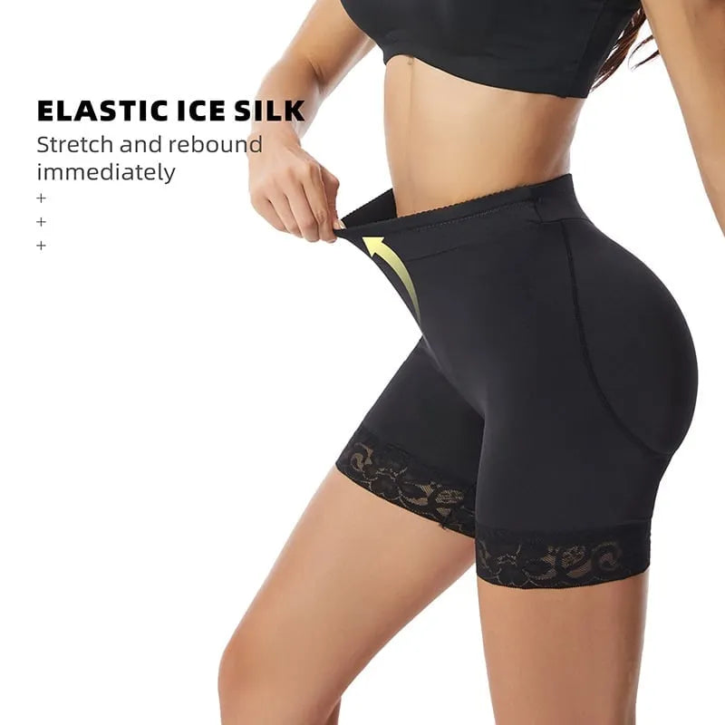 Padded Butt Hip Lifter Panties High Waisted Enhancer Shapewear for Women Tummy Control Shorts🔥The 2nd one is 50% off🔥