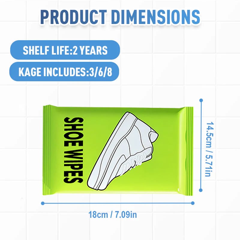 🎉💖Quick-Clean Shoe Wipes