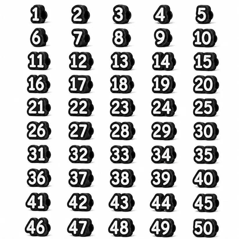 🎁Last Day 50% OFF - Numbered Pencil Toppers