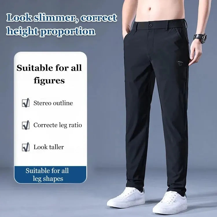 Men's Casual Elastic Straight-leg Pants (Buy 2 free shipping)