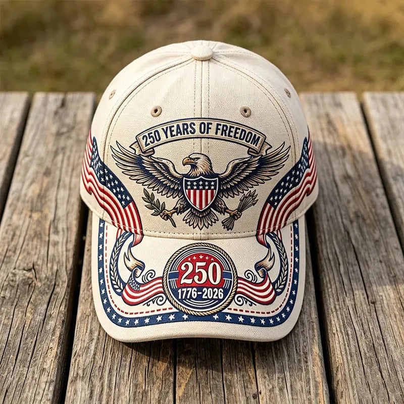 🔥LAST DAY 50% OFF - 🦅American 250th Anniversary Art Print Casual Hat
