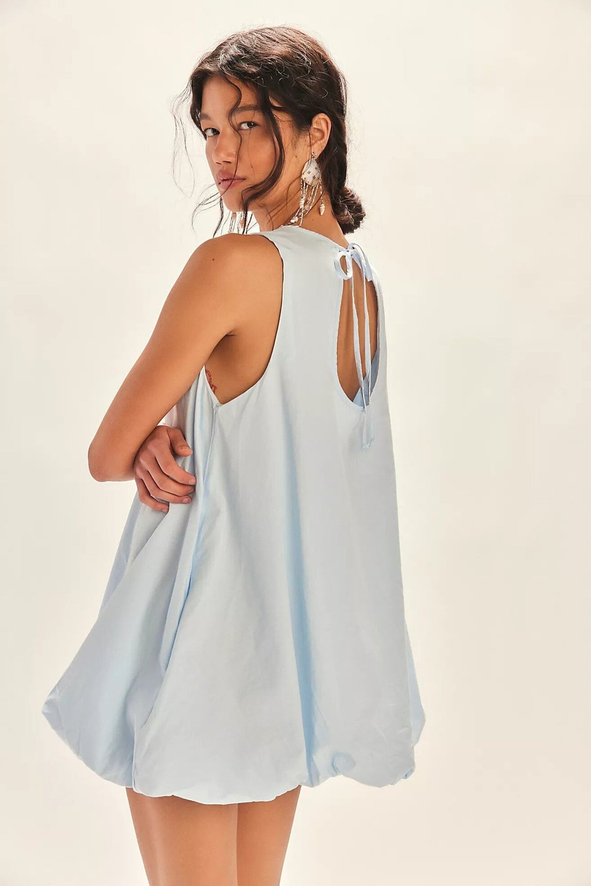 Strutting Bubble Mini Dress(Buy 2 Free Shipping)
