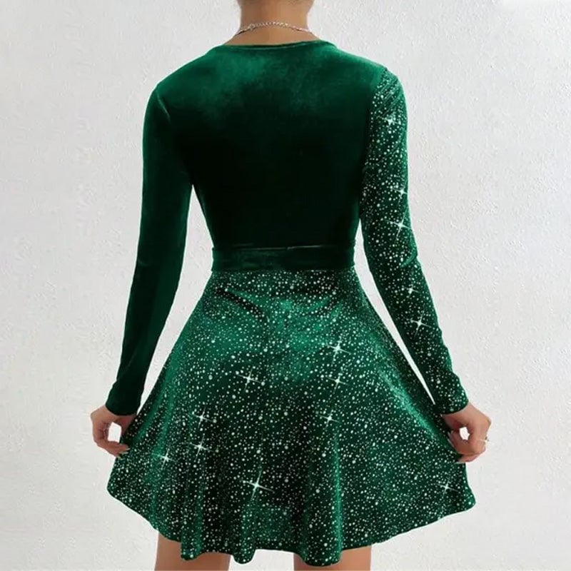🎅Xmas Sales - 49% OFF🎄V-neck hip-waisted skirt
