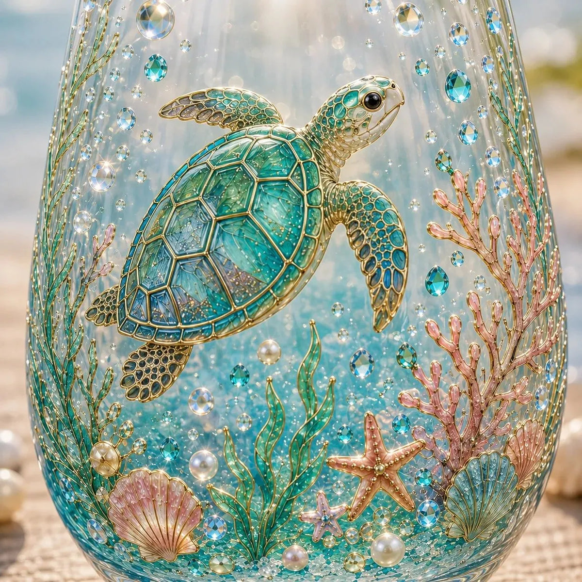 🎉🌸🌿  2026 Garden Morning Bliss Glass Tea Cup☀️☕