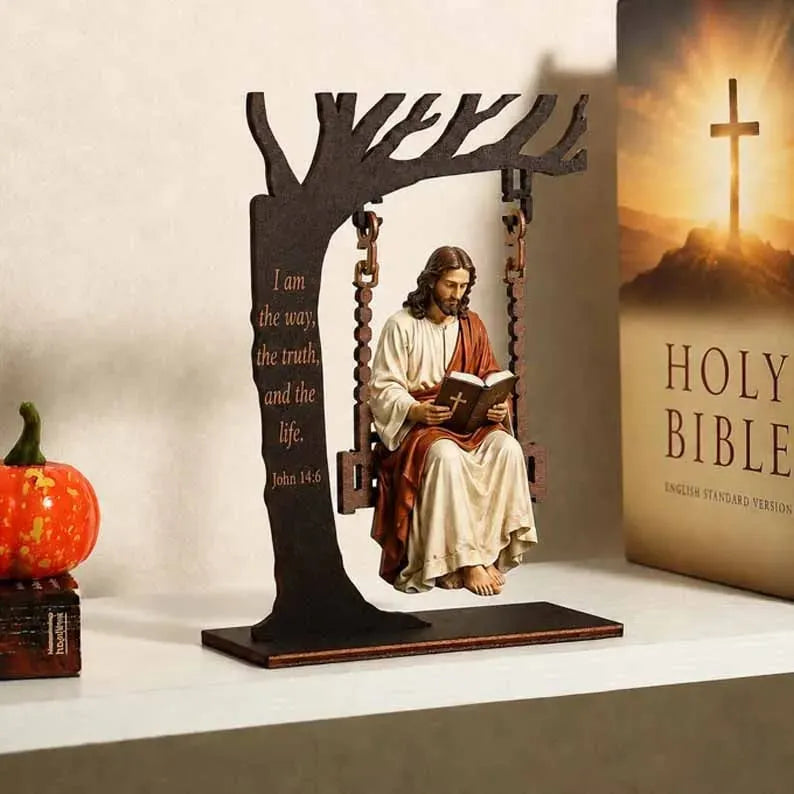 📚 49% OFF - Christian Jesus Swing Ornament