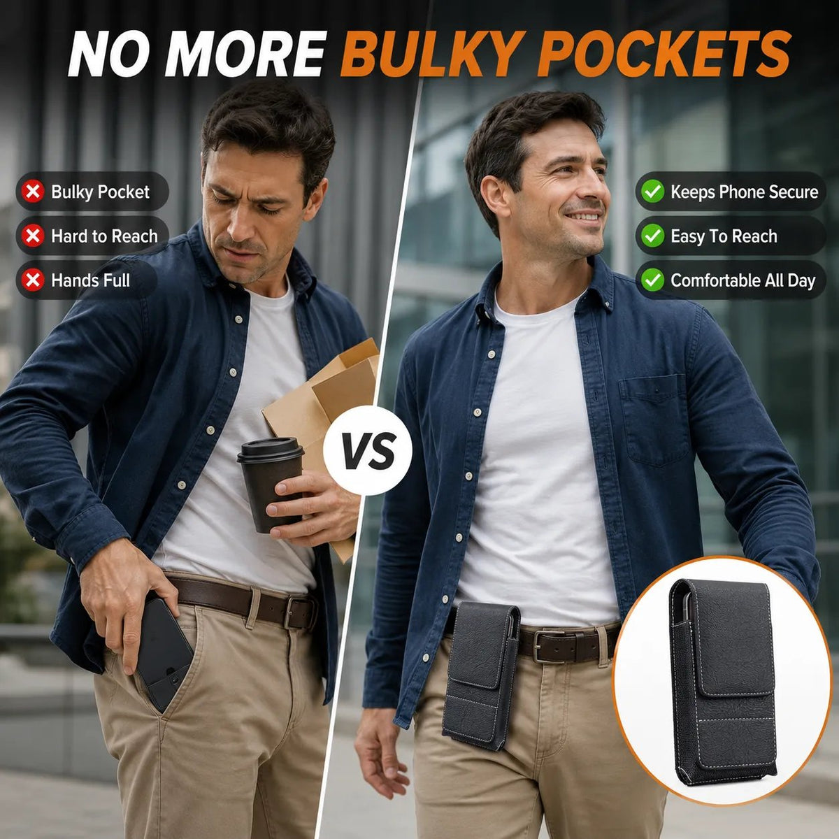 🔥HOT SALE🔥📱 Hands-Free Waist Phone PouchTM Keep Your Phone Safe & Accessible Wherever You Go