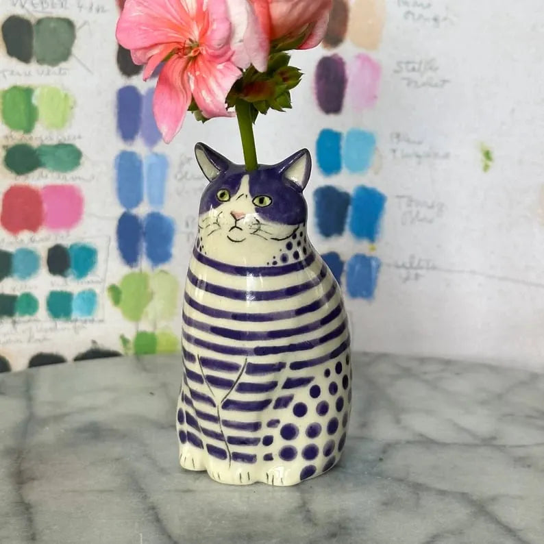 🎉Hand-Painted Cat Vase Collection(🥰Buy 1 Get 1 Free🥰)