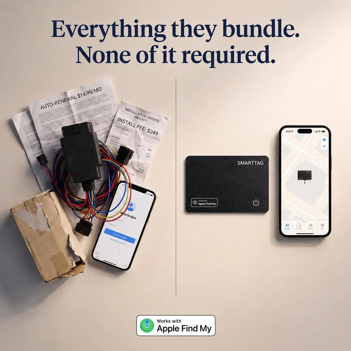 🎉 Protect Your Car Before It's Too Late💳Ultra-thin SMARTTAG tracker🚗
