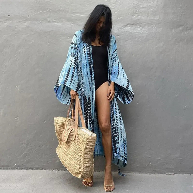 Printed Beach Cover-Up (Buy 2 Free Shipping)