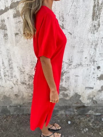 Printed Loose Midi Dress 🌸Buy 2 Free Shipping