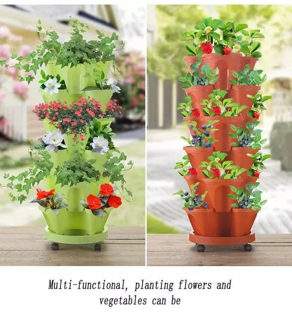 Stackable planters