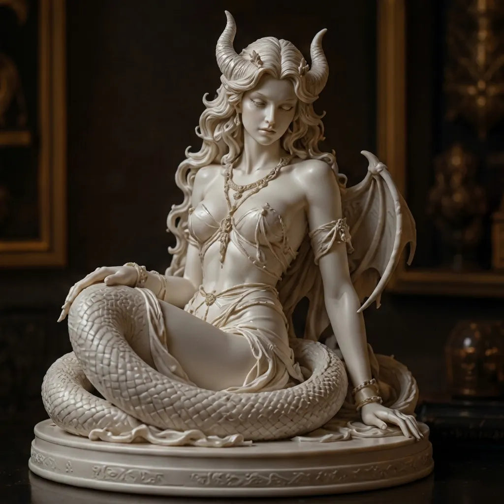 The "Goddess of No" Collection – 8-Inch Icons of Divine Disdain
