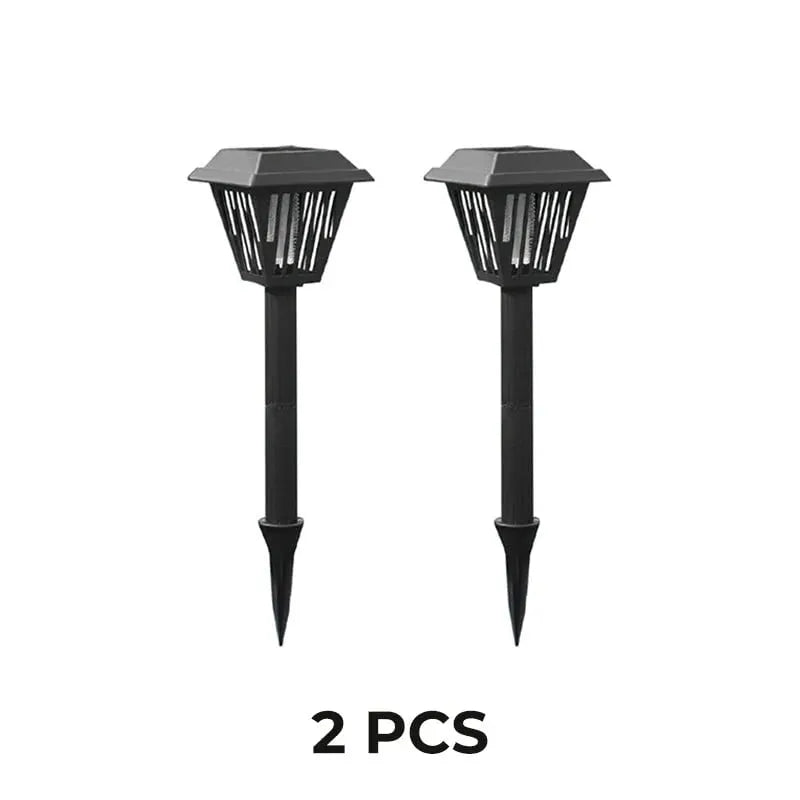 Outdoor Solar Powered Mosquito Killer Lamp-Stake or Stand Use