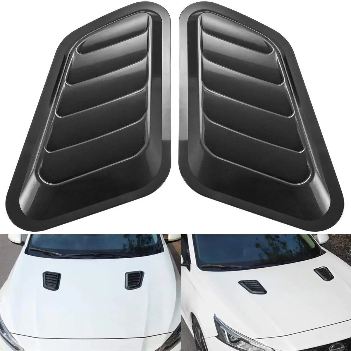 🎉🏎️🔥 2PCS Universal Hood Air Vents
