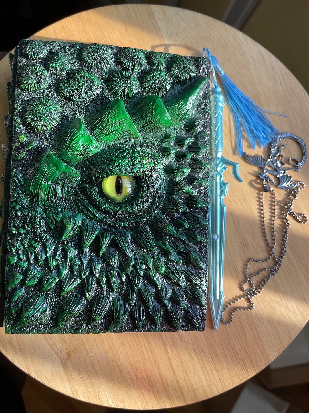 [Last Day 49% OFF]🐉GLORIOUS 3D DRAGON JOURNAL BOOK - HAND PAINTED