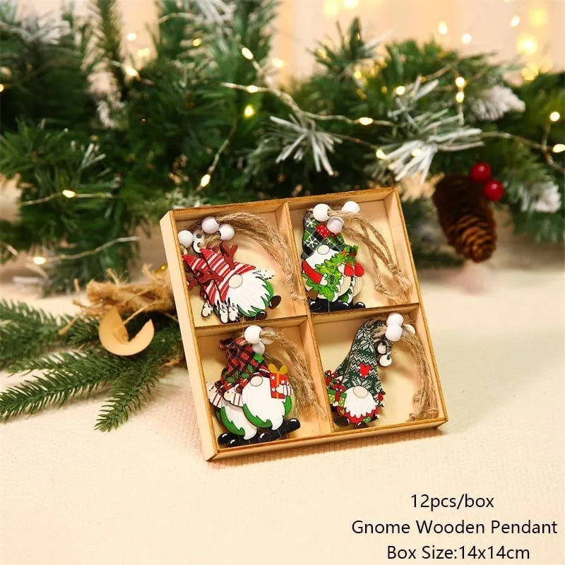 🔥BFCM Hot Sale - Gnome Ornament Set(12 PCS)