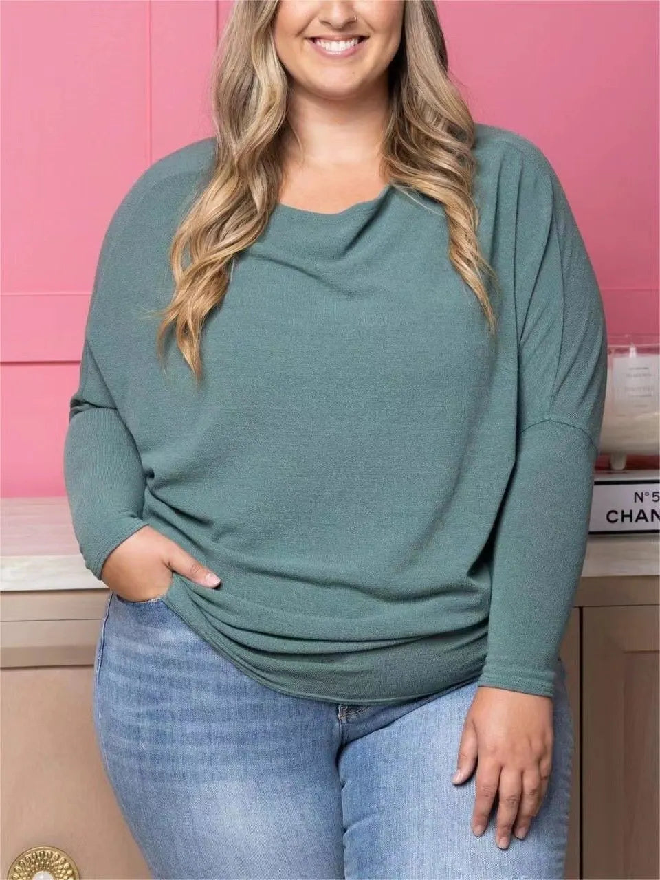 New Boatneck Dolman Top (Buy 2 Free Shipping)