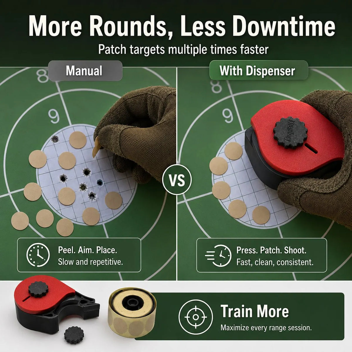 🔥HOT SALE🔥Shooting Target Sticker Dispenser 🎯