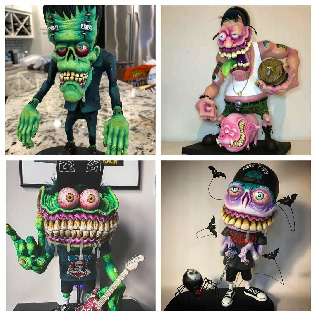 Angry Big Mouth Monster -Spooky Halloween Monster