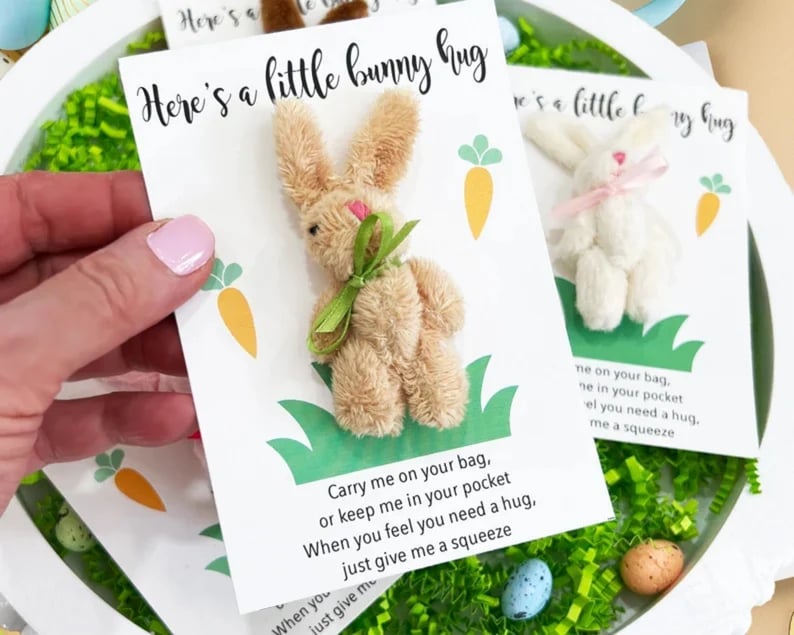 🔥Last Day 50% OFF - 🐰💕Cuddly Bunny Pocket Hug(🎁Buy 2 Get 1 Free)