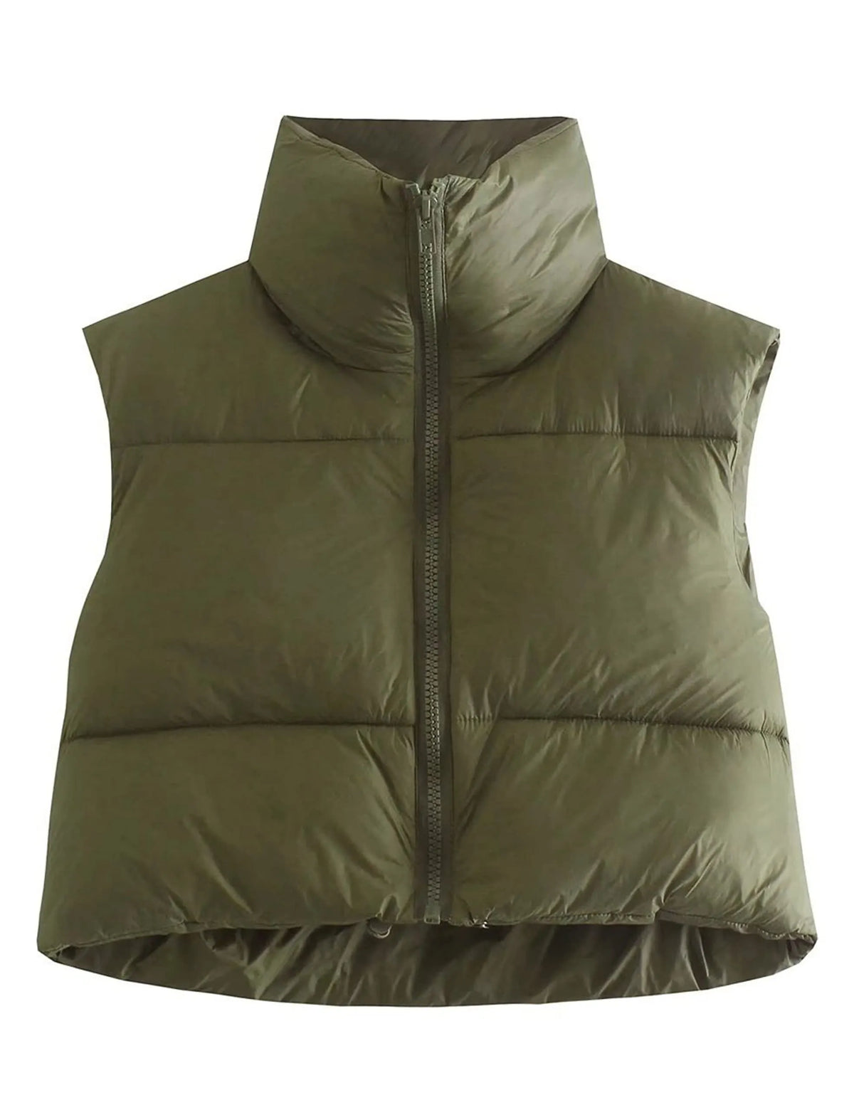 Women's Winter Warm Outerwear Puffer Vest Padded Gilet
