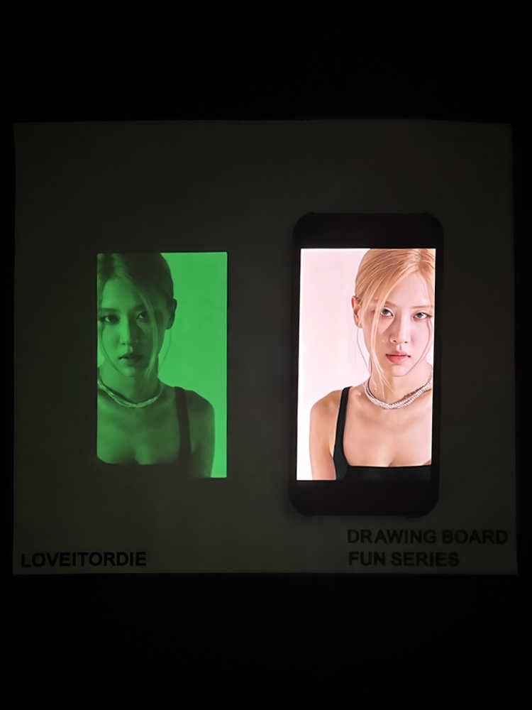 Glow-in-the-dark panels with short sleeves
