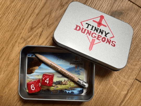 Minimalist Pocket RPG in a Tin Box