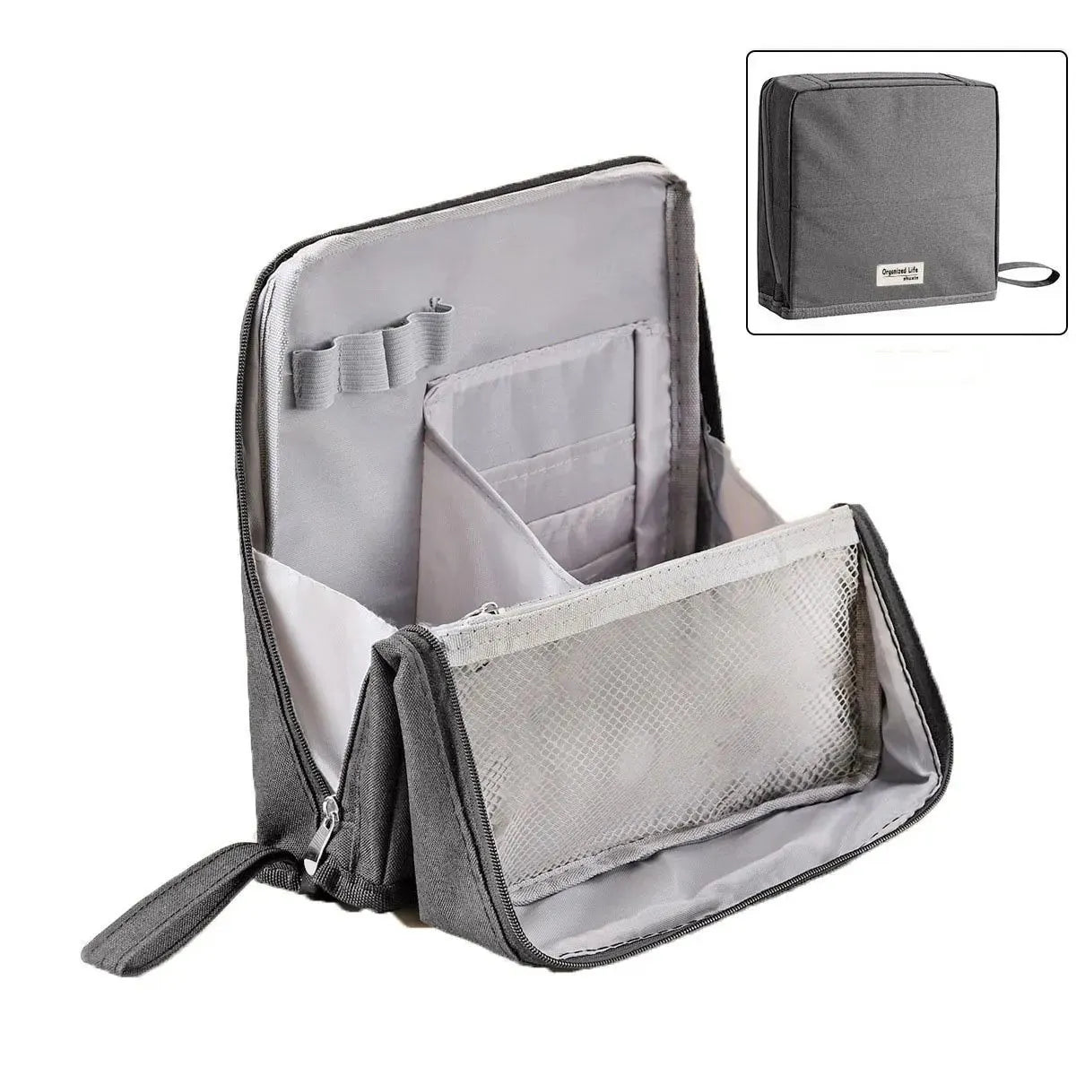 🔥 HOT SALE 🔥Standing Makeup Bag – Portable, Large Capacity