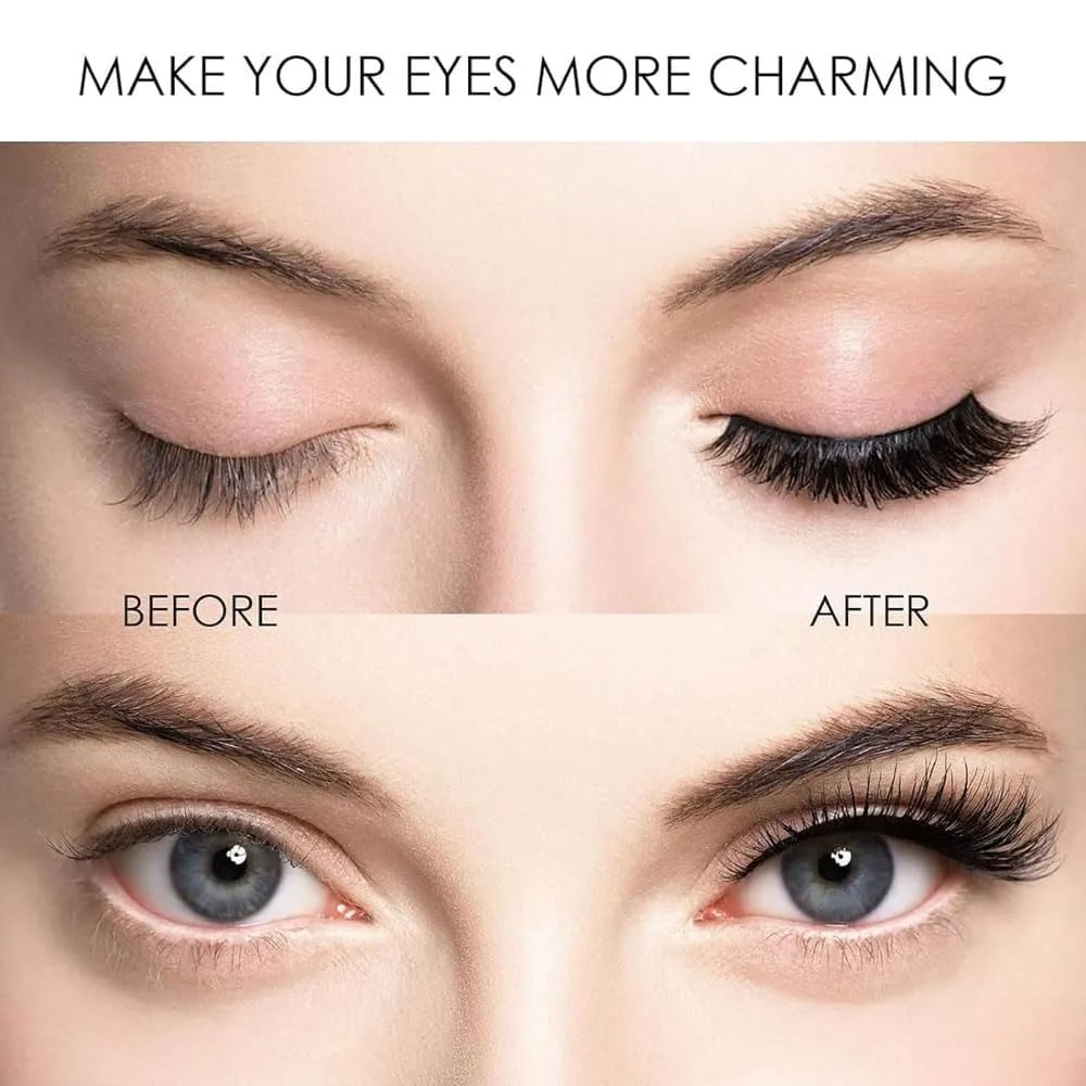 🔥 HOT SALE 🔥Soft Magnetic Eyelashes All-in-One Box, Reusable