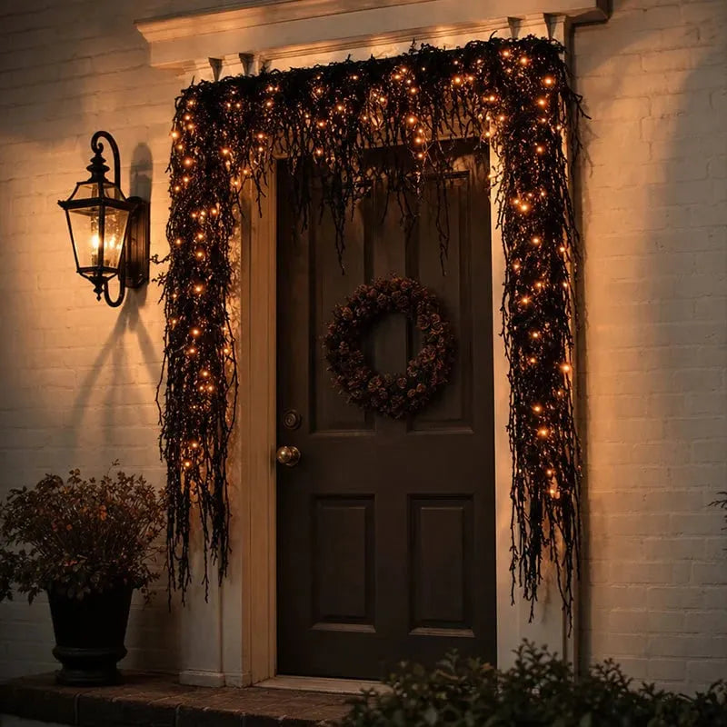 🎃👻 Spooky Chic Halloween Fireplace Decor Set – Halloween Fireplace Decor Set
