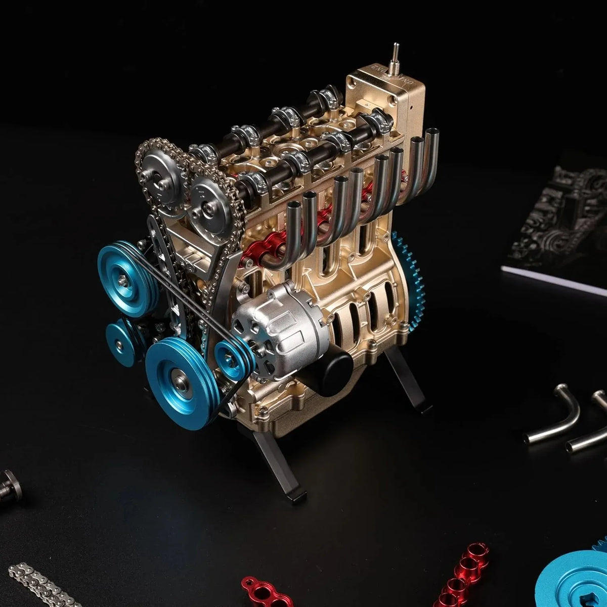 🔥HOT SALE🔥The Ultimate Desktop Masterpiece: Miniature V8 Small-Block Static Model Kit