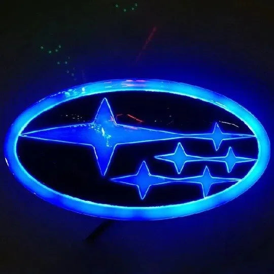 4D Car Logo Badge LED Light