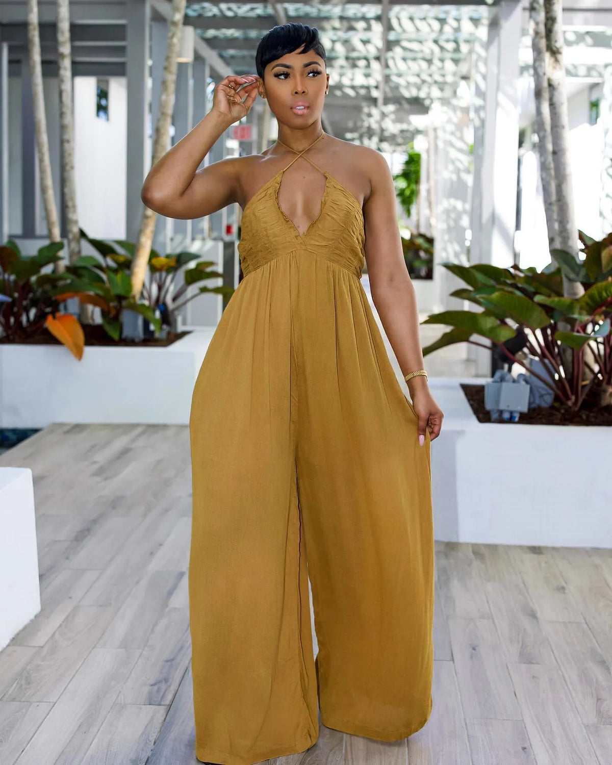 Giving Sexy Backless Jumpsuit (Buy 2 Free Shipping)