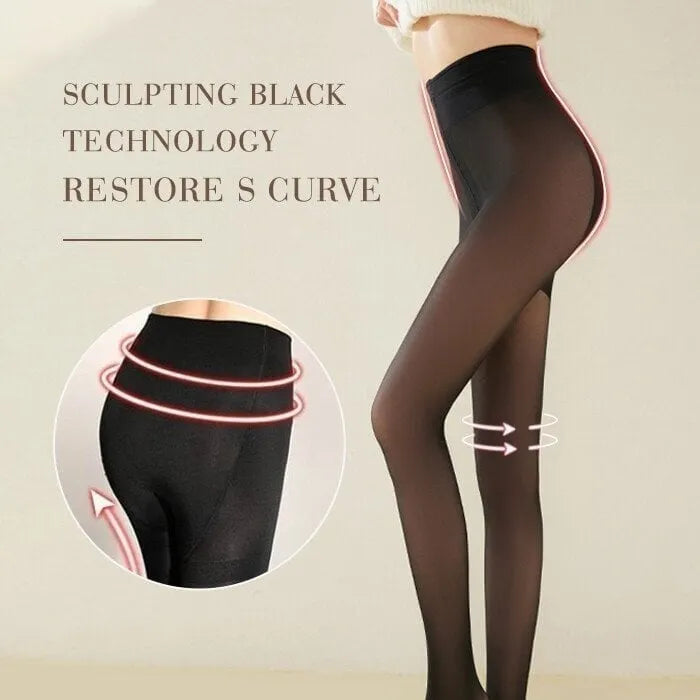 Warm Plush Lined Elastic Tights Leggings - Buy More Save More!
