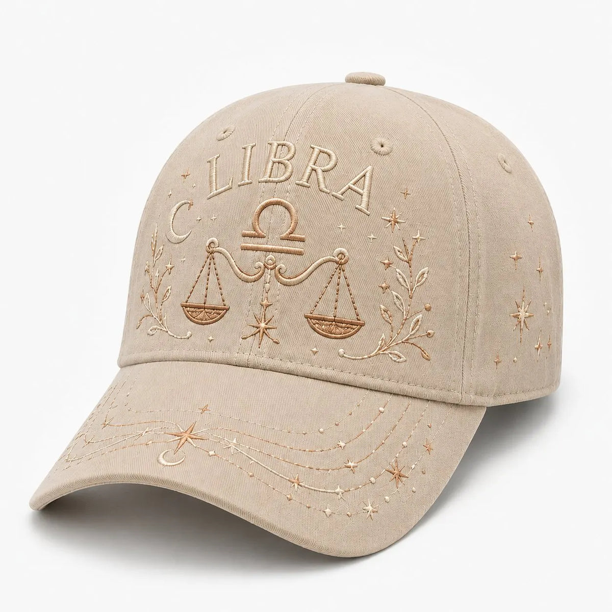 ♈♉♊12 Zodiac Signs Embroidered Cap Collection – Celestial Hats Made for Every Personality