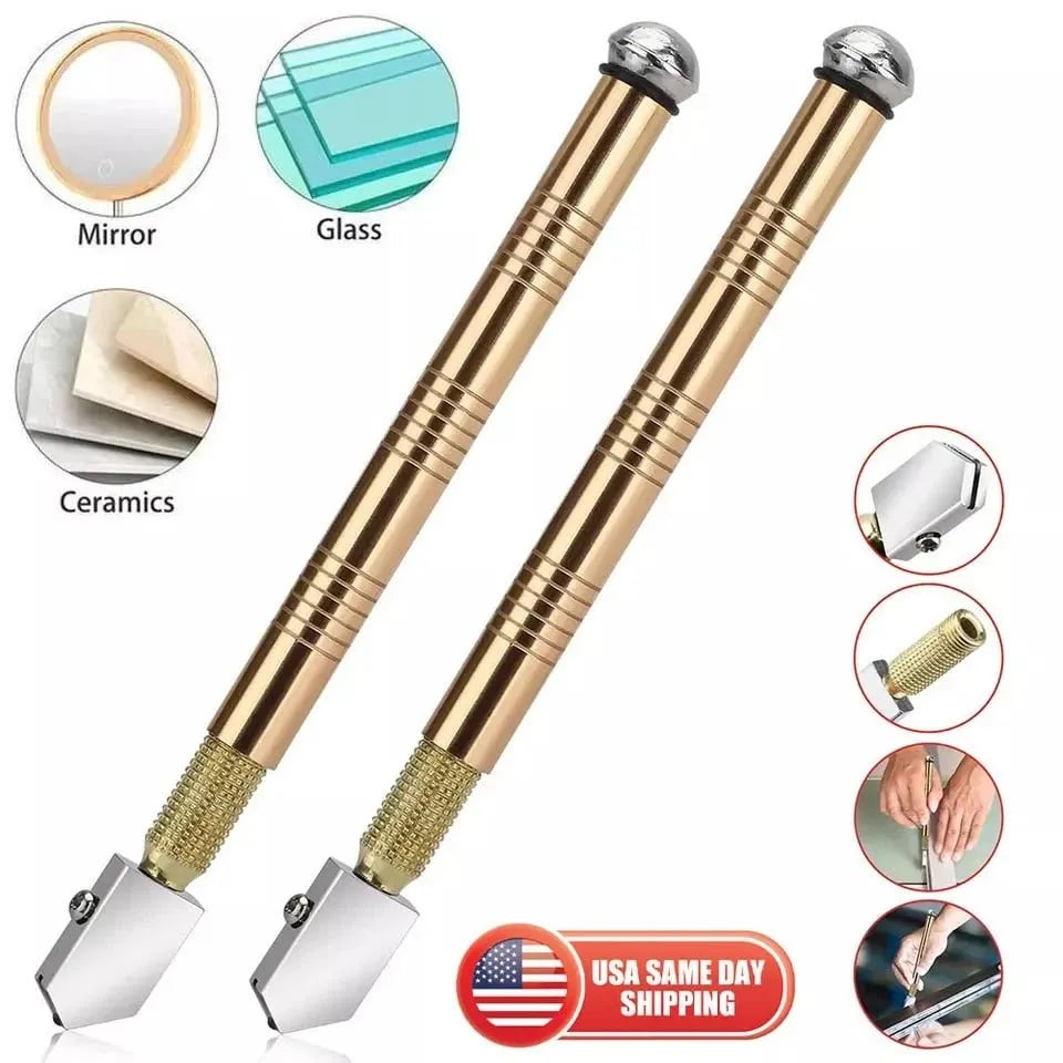 🔥HOT SALE🔥Premium Carbide Glass Cutter | Clean & Precise Glass Cutting Tool