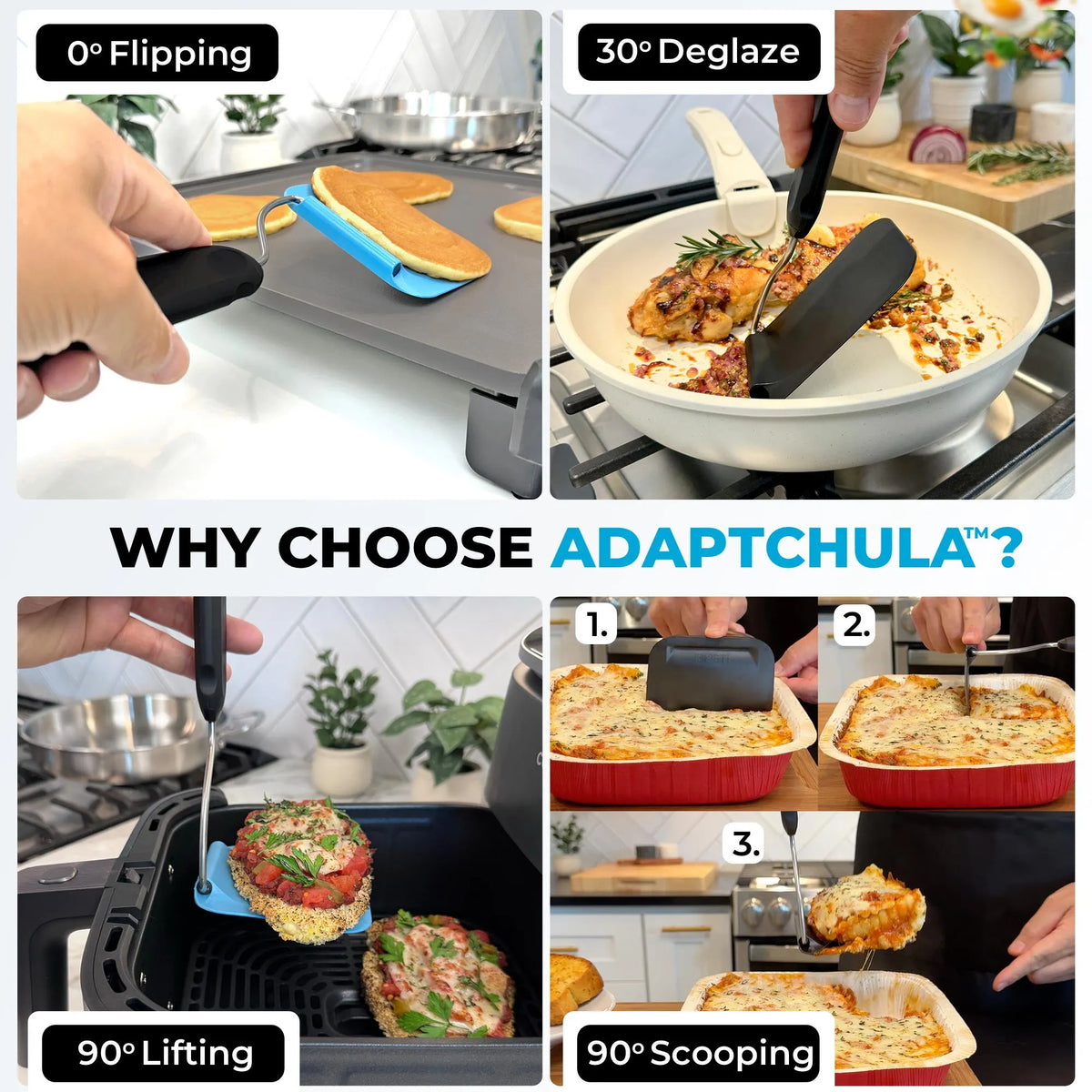 Spatula With Adjustable Angles🍽️ — A must have kitchen gadget👨‍🍳