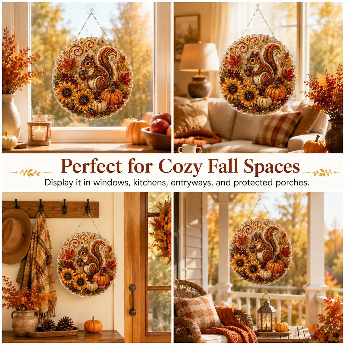 🔥Last Day 49% OFF - 🍂✨Autumn Diamond Painting Hanging Ornament(📦Buy 2 Free Shipping)