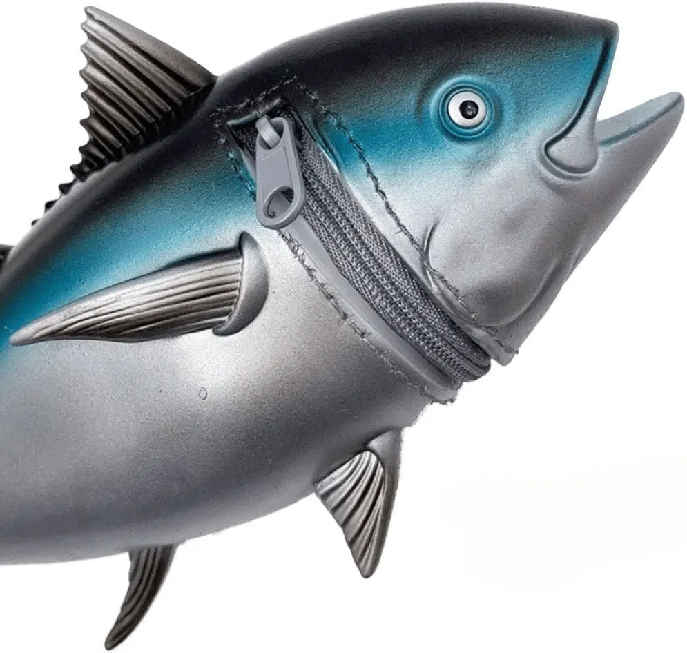 🐟 3D Tuna Shaped Crossbody Bag | Quirky Fashion Purse with Hidden Storage for Small Daily Essentials ✨
