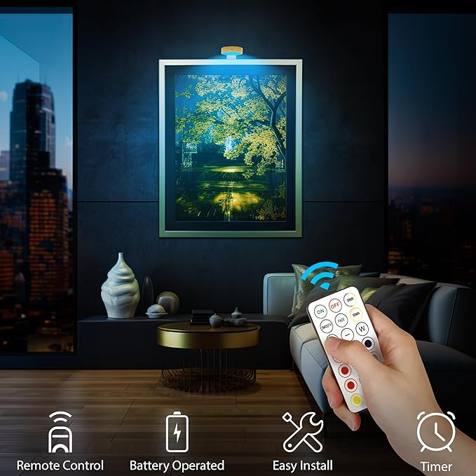 ✨Last Day 49% OFF - Magnetic Painting Light with 13 Lighting Modes