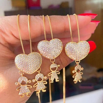 💖Love and my kids - Mother's Love Necklace🎁