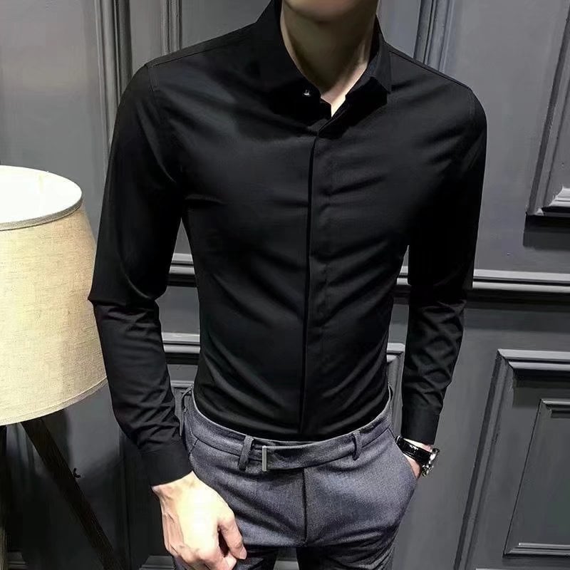 Men's Wrinkle-Free Button-Down Shirt