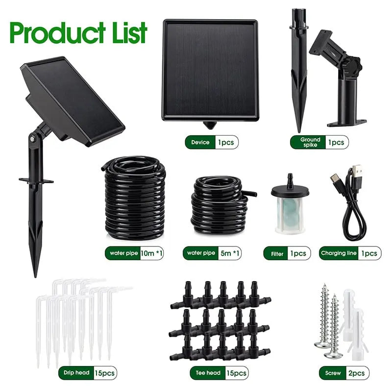 ⏰Historical Lowest Price: Save 49%- 🌞 Solar Powered Automatic Irrigation System