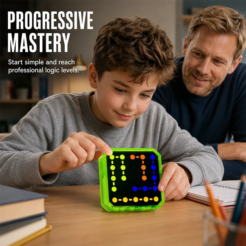 🎉Kids Interactive LED Logic Puzzle Game