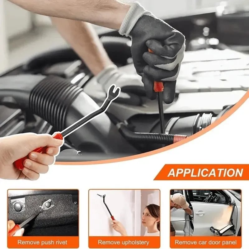 🔥 HOT SALE 🔥Expansion Screw Clips Set for Automobiles Mudguard Leaf Plates Door Panel Clips(100 PCS)
