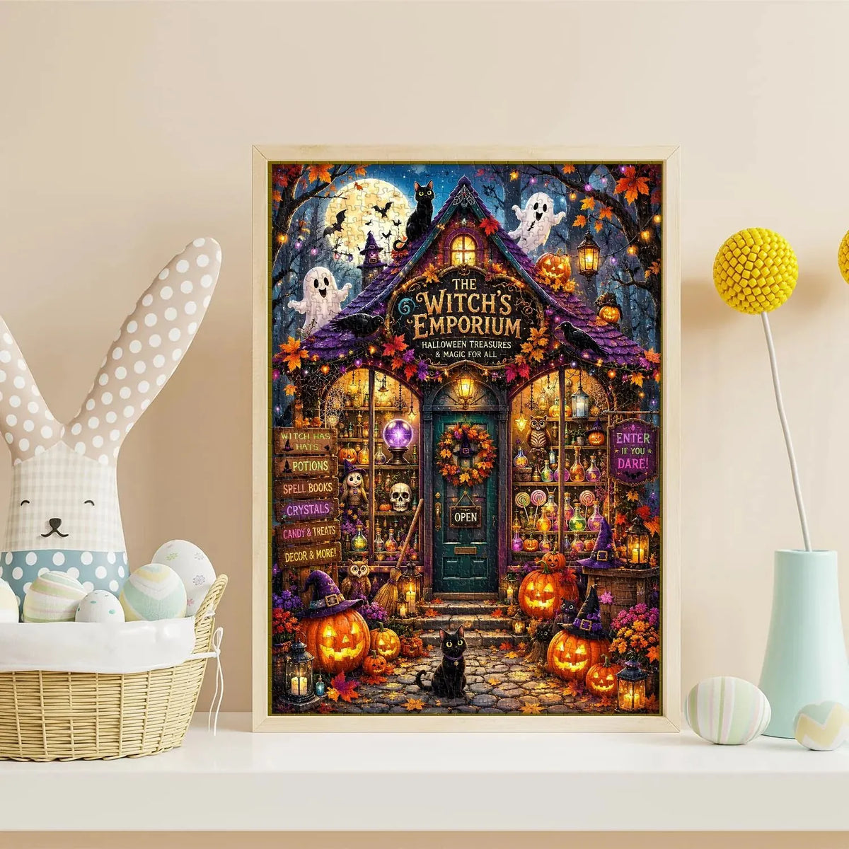 🧙🎃The Witch’s Emporium Jigsaw Puzzle 1000 Pieces